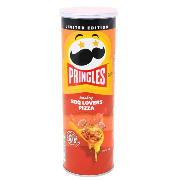 Pringles BBQ Lovers Pizza (South Korea) (102g) (Read Description)