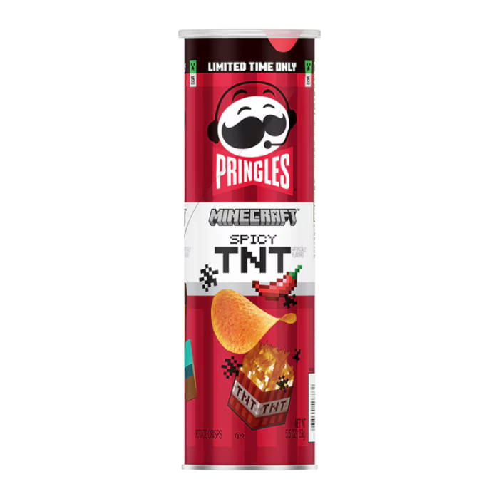 Pringles Limited Edition Minecraft Spicy TNT (158g)