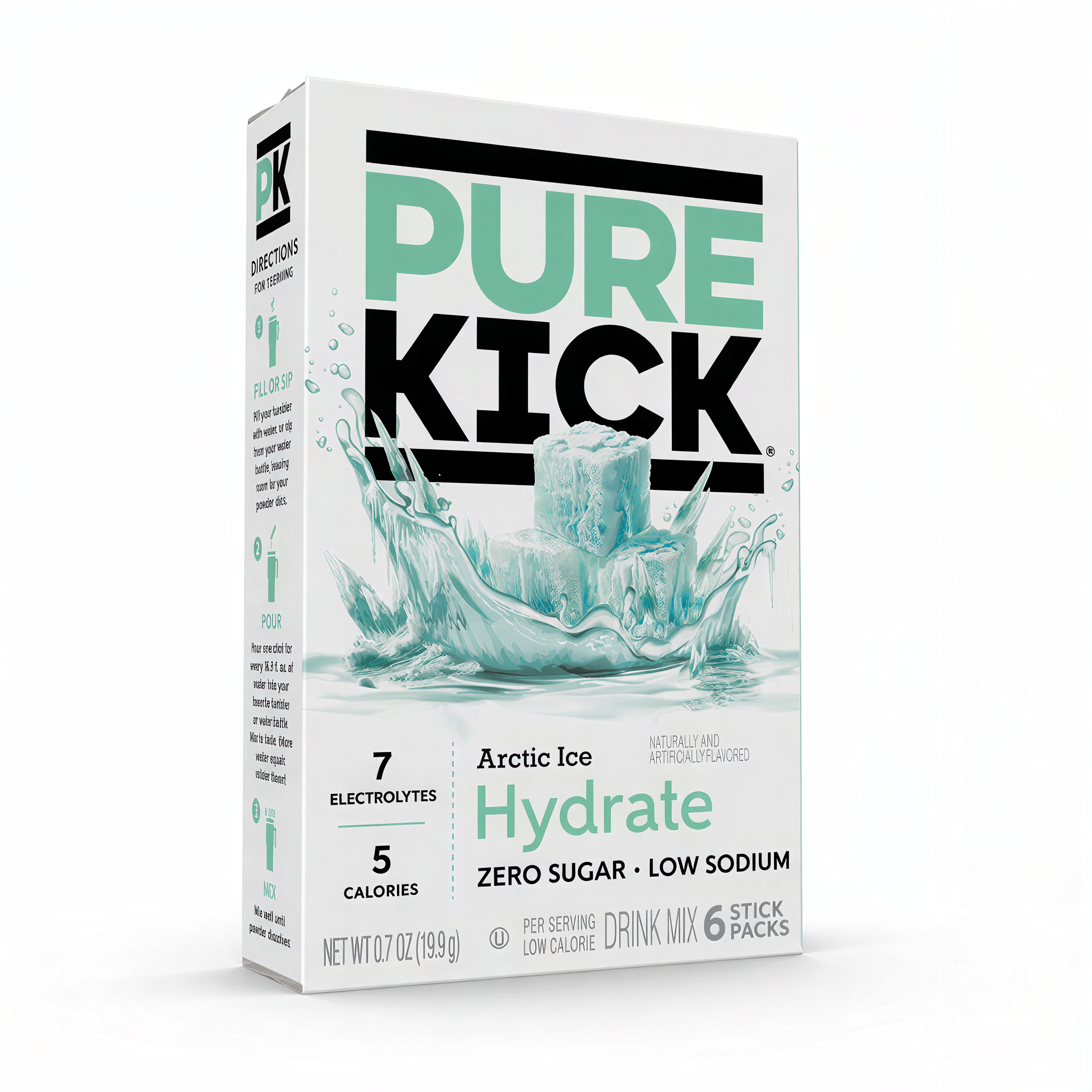 Pure Kick Artic Ice Singles To Go (19.9g)