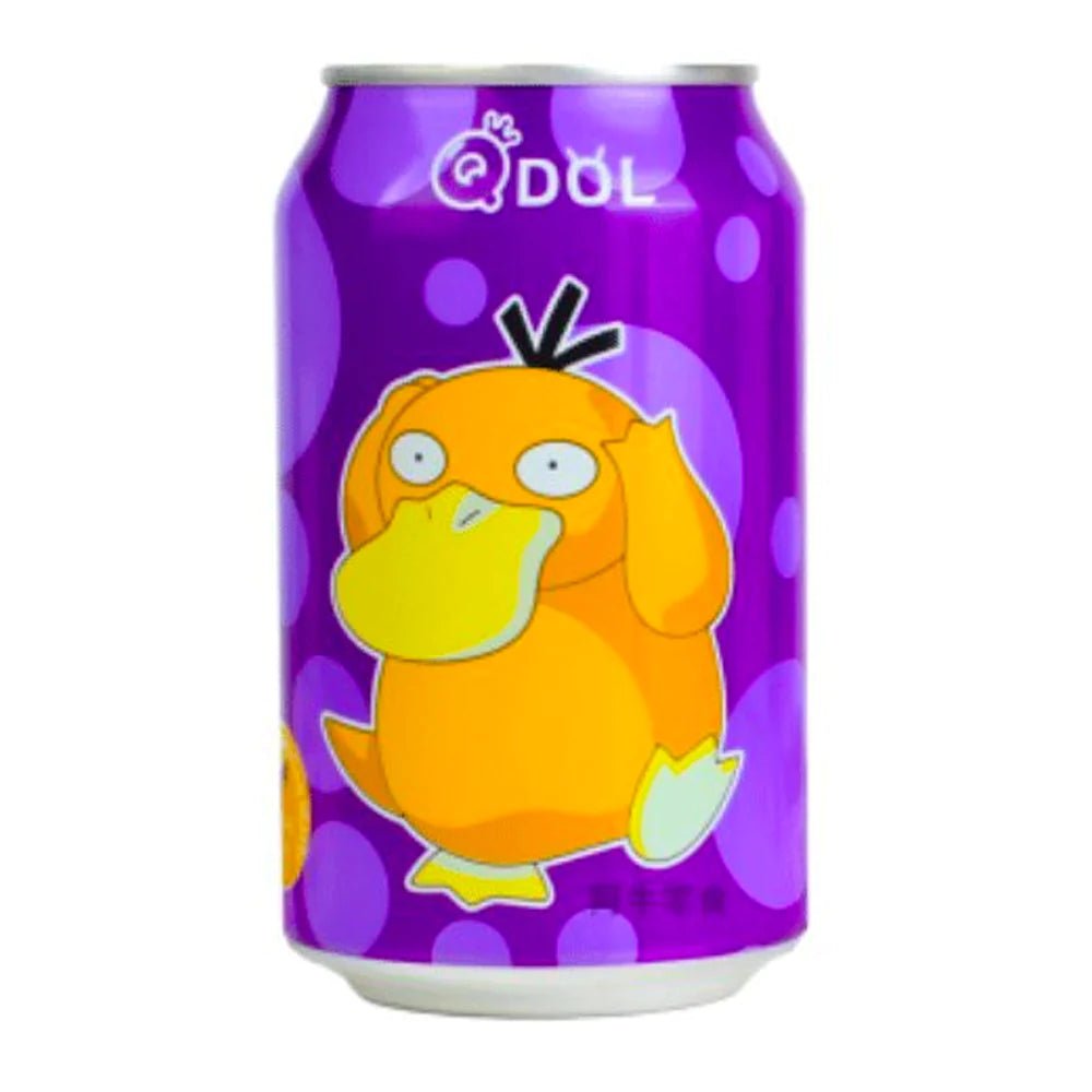 Pokemon Psyduck Grape Flavour Sparkling Water (330ml)
