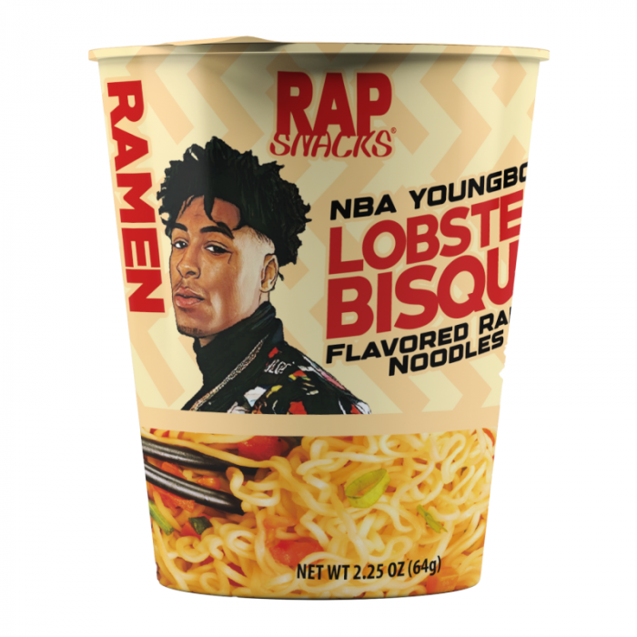 Rap Snacks: Lobster Bisque Flavored Ramen Noodles (64g)