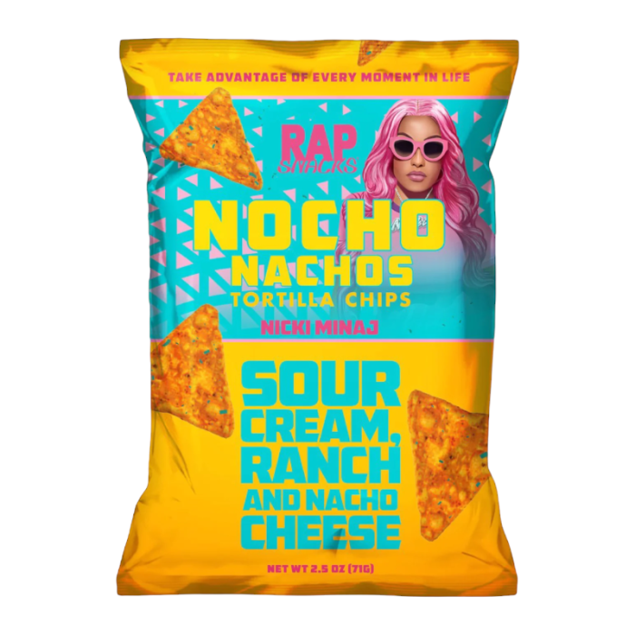 Rap Snacks Nicki Minaj Sour Cream Ranch Nocho (71g)