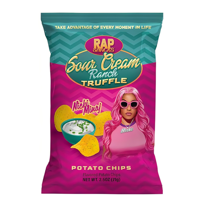 Rap Snacks Nicki Minaj Sour Cream Ranch Truffle (71g)