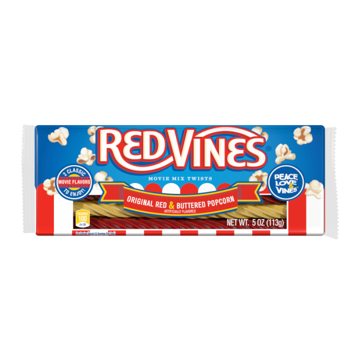 Red Vines Buttered Popcorn & Original Red Twists (142g)