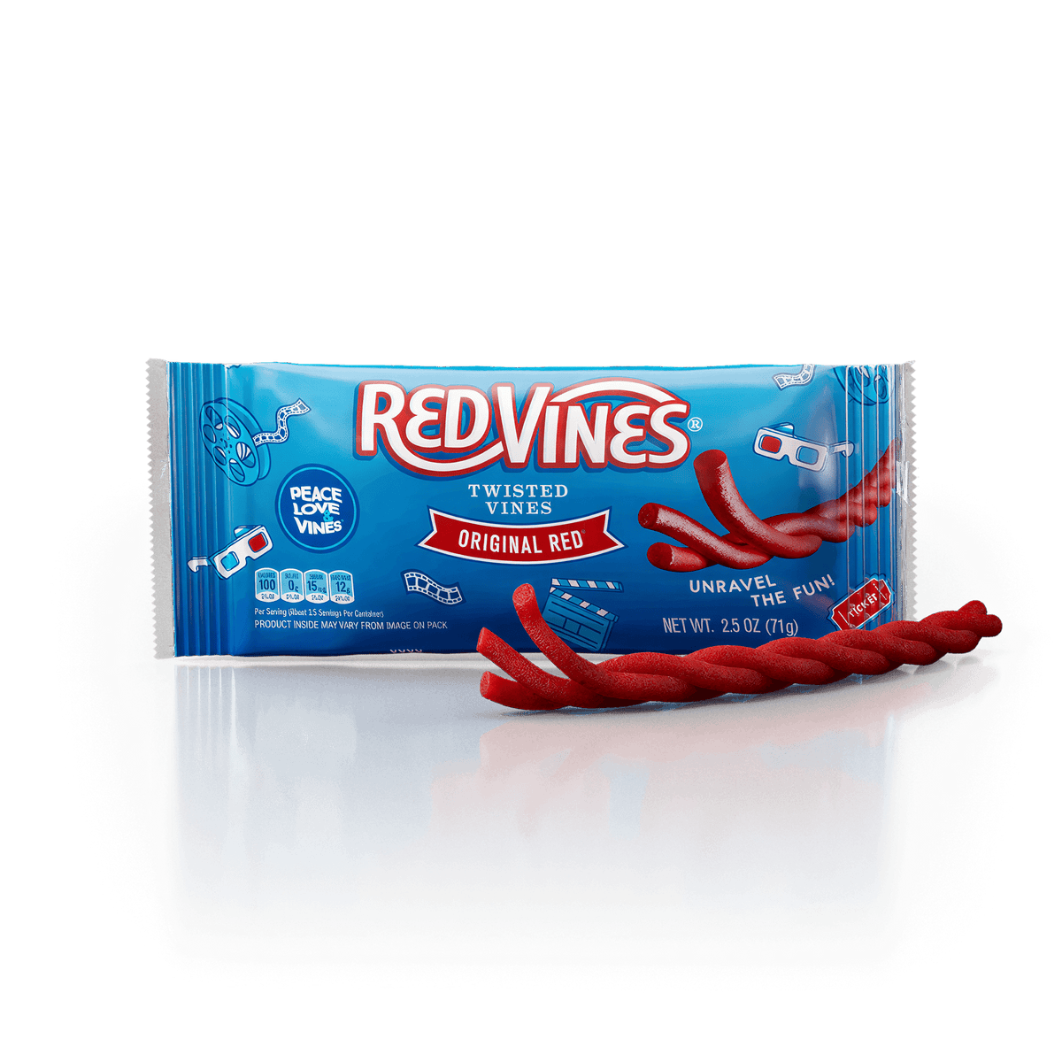 Red Vines Twisted Vines Original Red (71g)