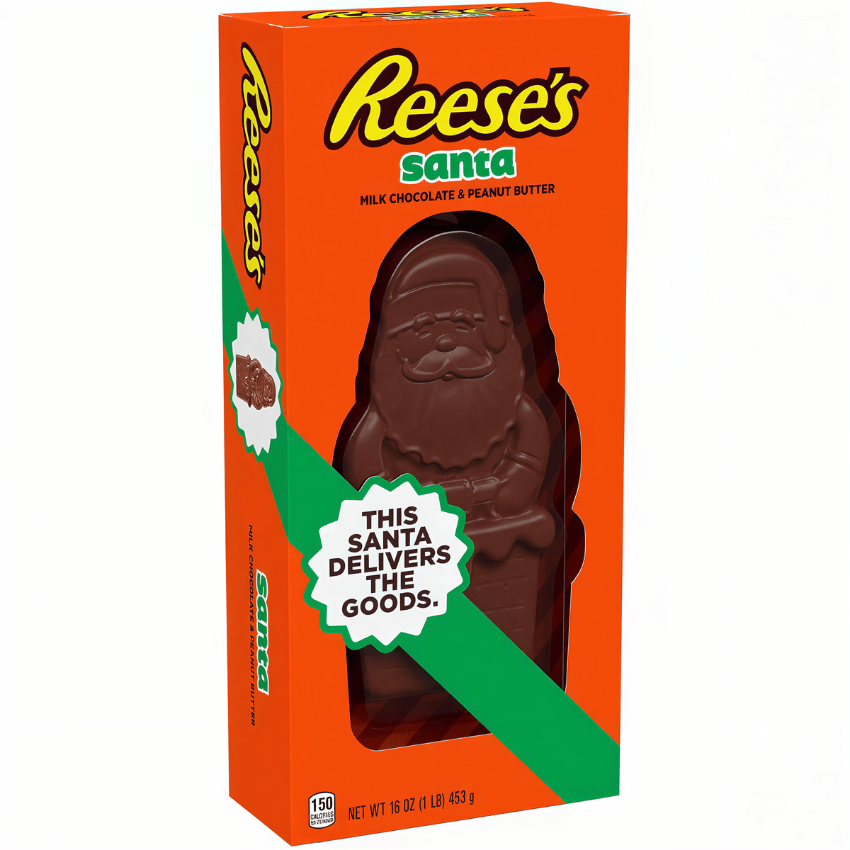 Reese's Milk Chocolate Peanut Butter Santa (453g)