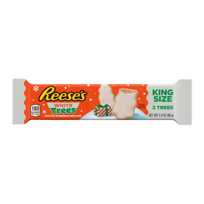 Reese's White Peanut Butter Trees King Size (68g)