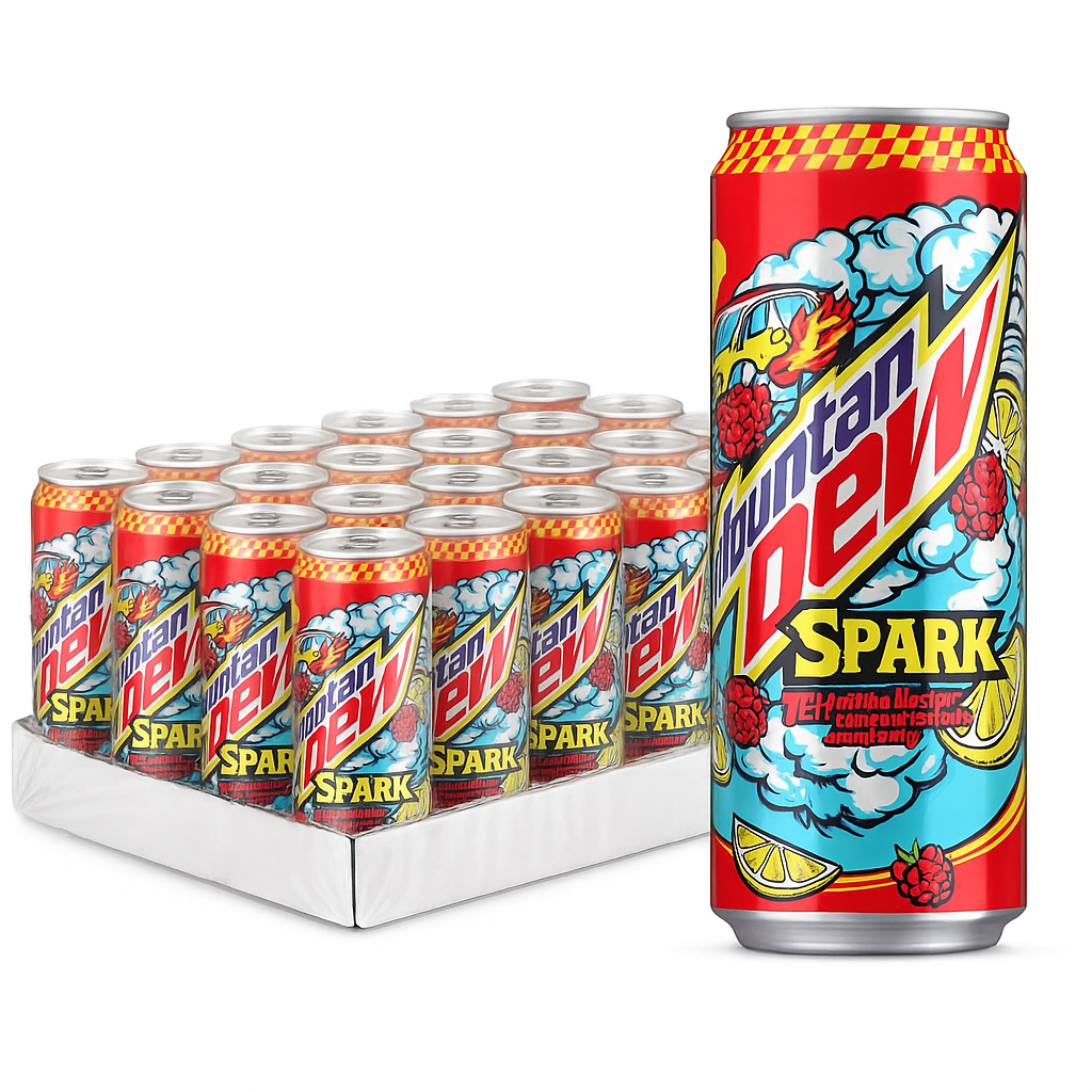 Mountain Dew Spark Case of 24 (24 x 330ml)