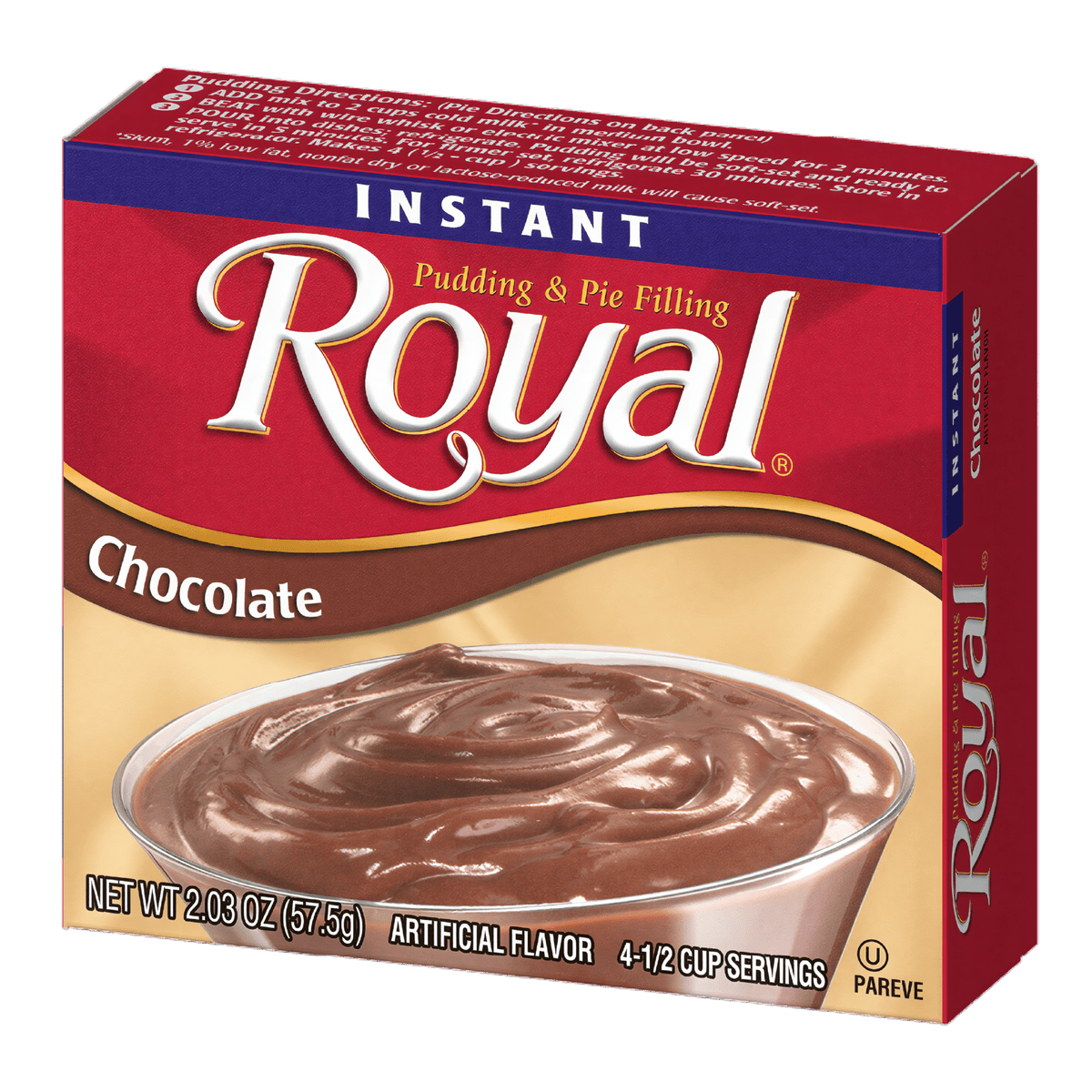 Royal Chocolate Instant Pudding Mix (57.5g)