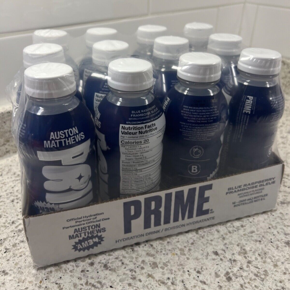 Prime Hydration Auston Matthews Limited Edition (500ml) (12 Pack)