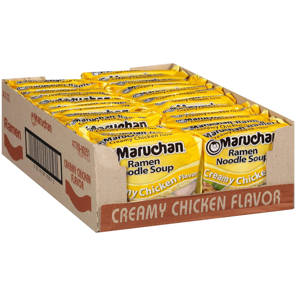 Maruchan Creamy Chicken Flavour Ramen Noodles 85g 24 Pack