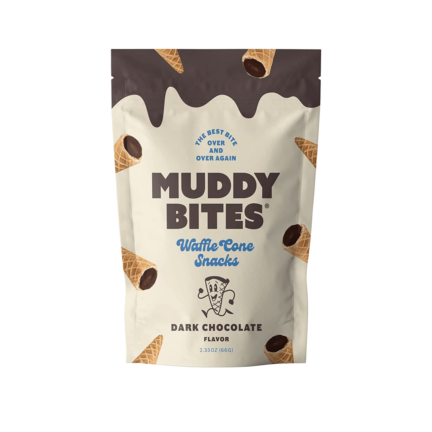 Muddy Bites Dark Chocolate Cone (66g)