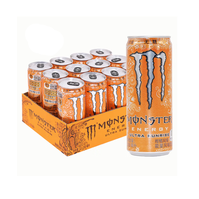 Monster Energy Ultra Sunrise Case Of 12 (12 x 330ml) (China)