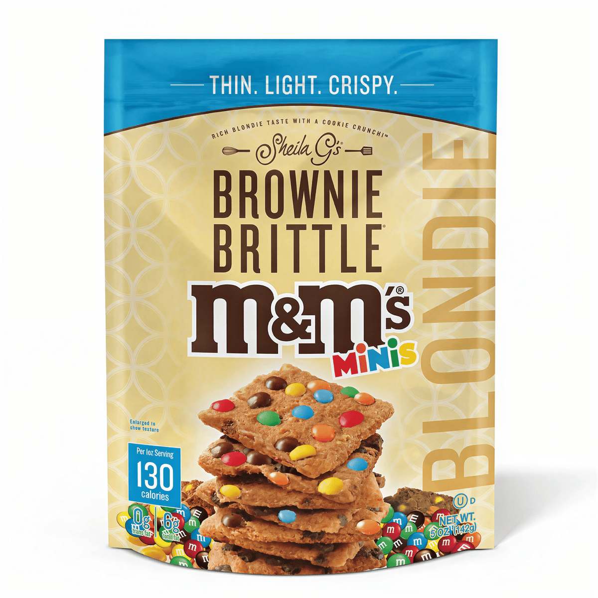 Sheila G's Brownie Brittle Blondie M&M's Minis (142g)