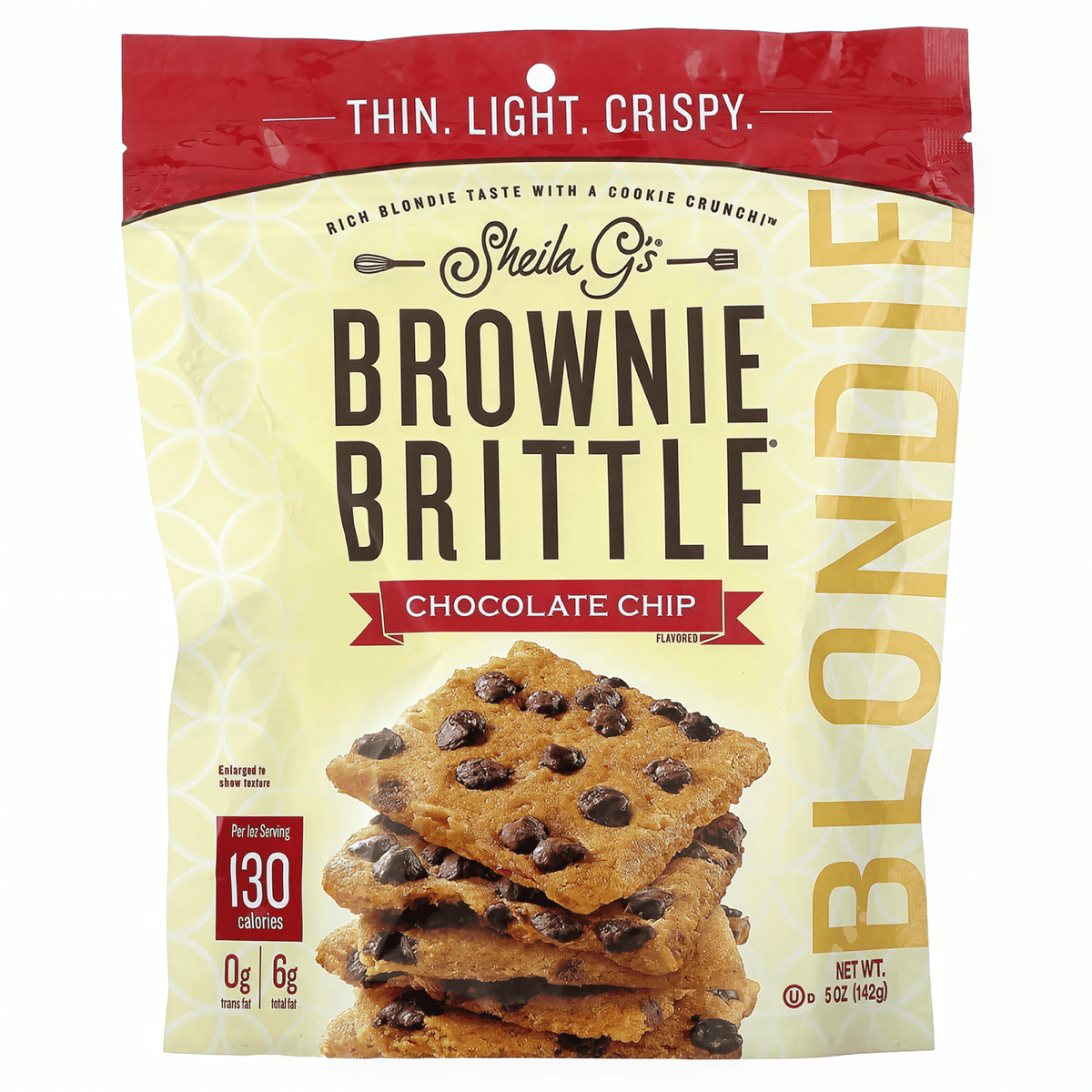 Sheila G's Brownie Brittle Chocolate Chip Blondie (142g)