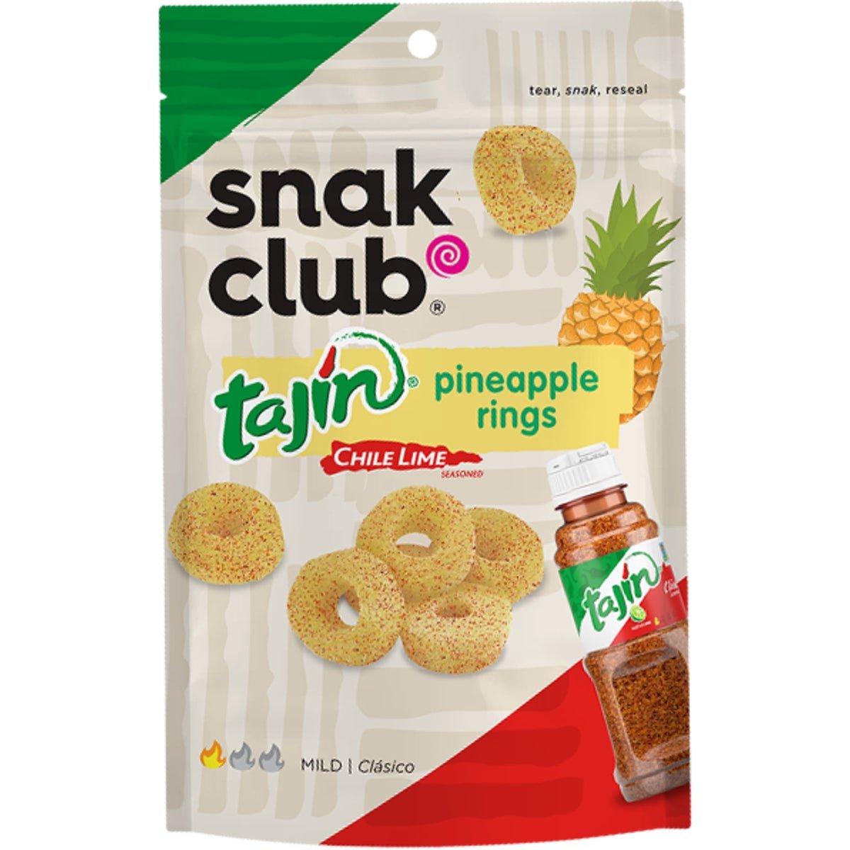 Snack Club Tajin Pineapple Rings (142g)