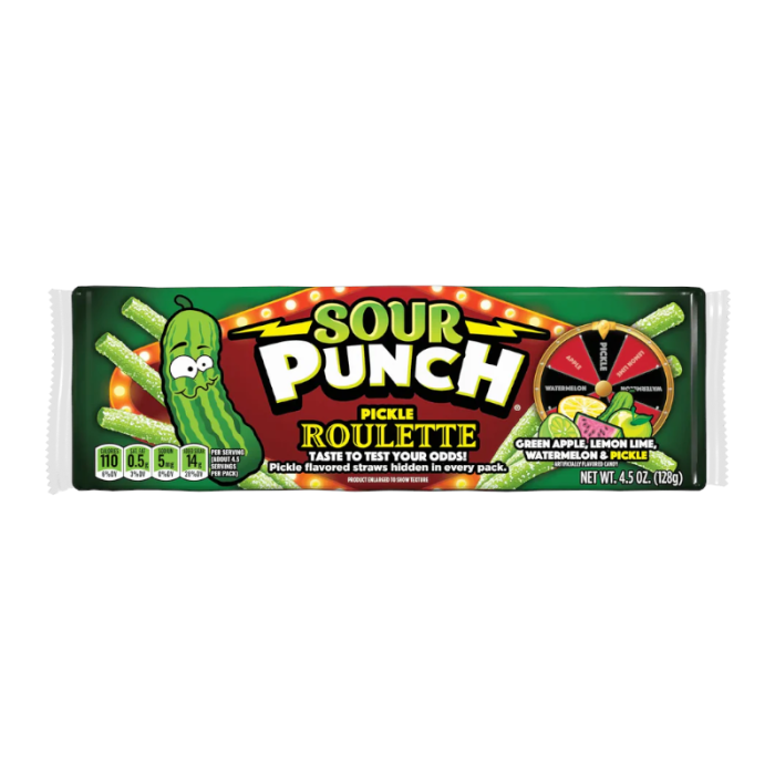 Sour Punch Pickle Roulette (128g)