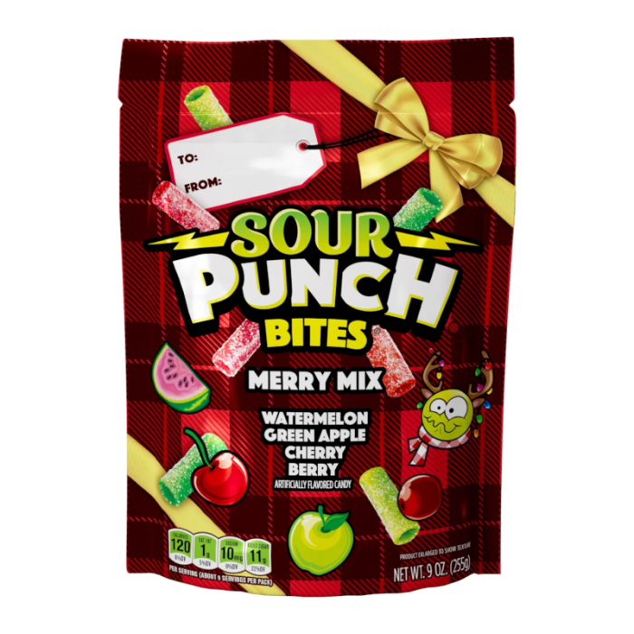 Sour Punch Merry Mix (255g)