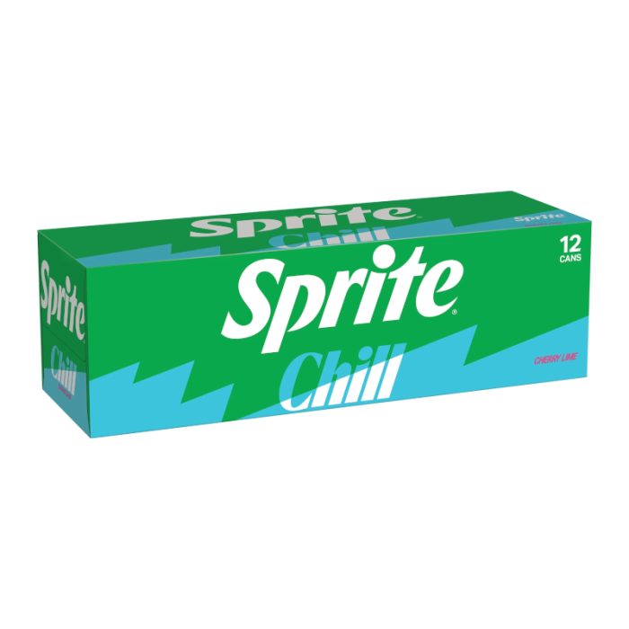 Sprite Chill Cherry & Lime (355ml) Case of 12