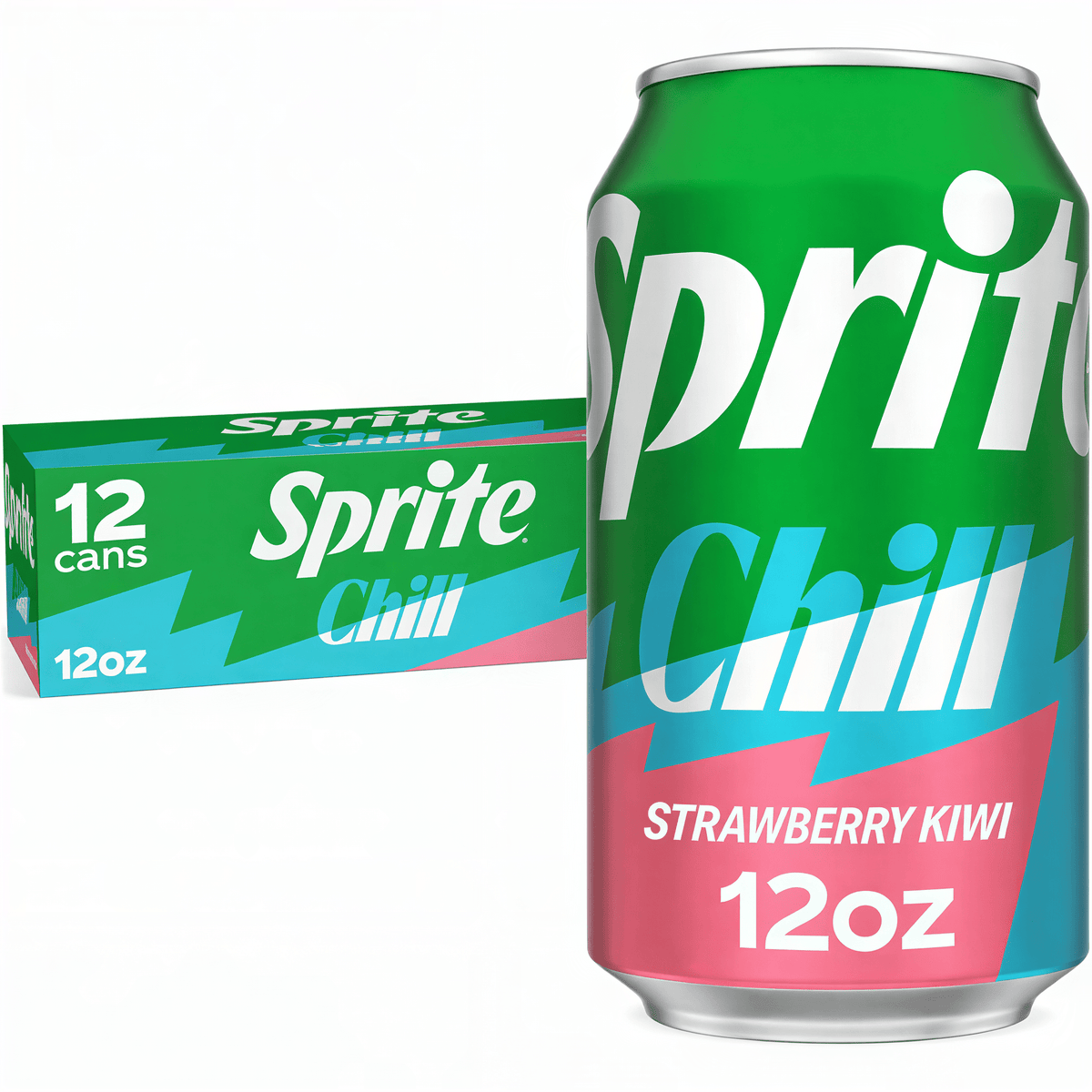 Sprite Chill Strawberry Kiwi (355ml) 12 Pack