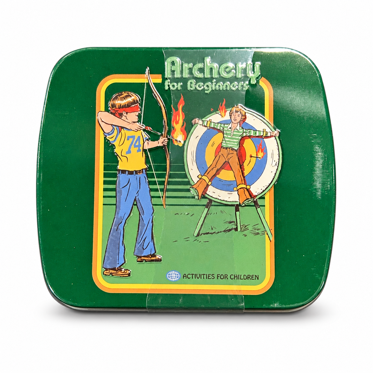 Steven Rhodes Archery for Beginners candy tin, 42g