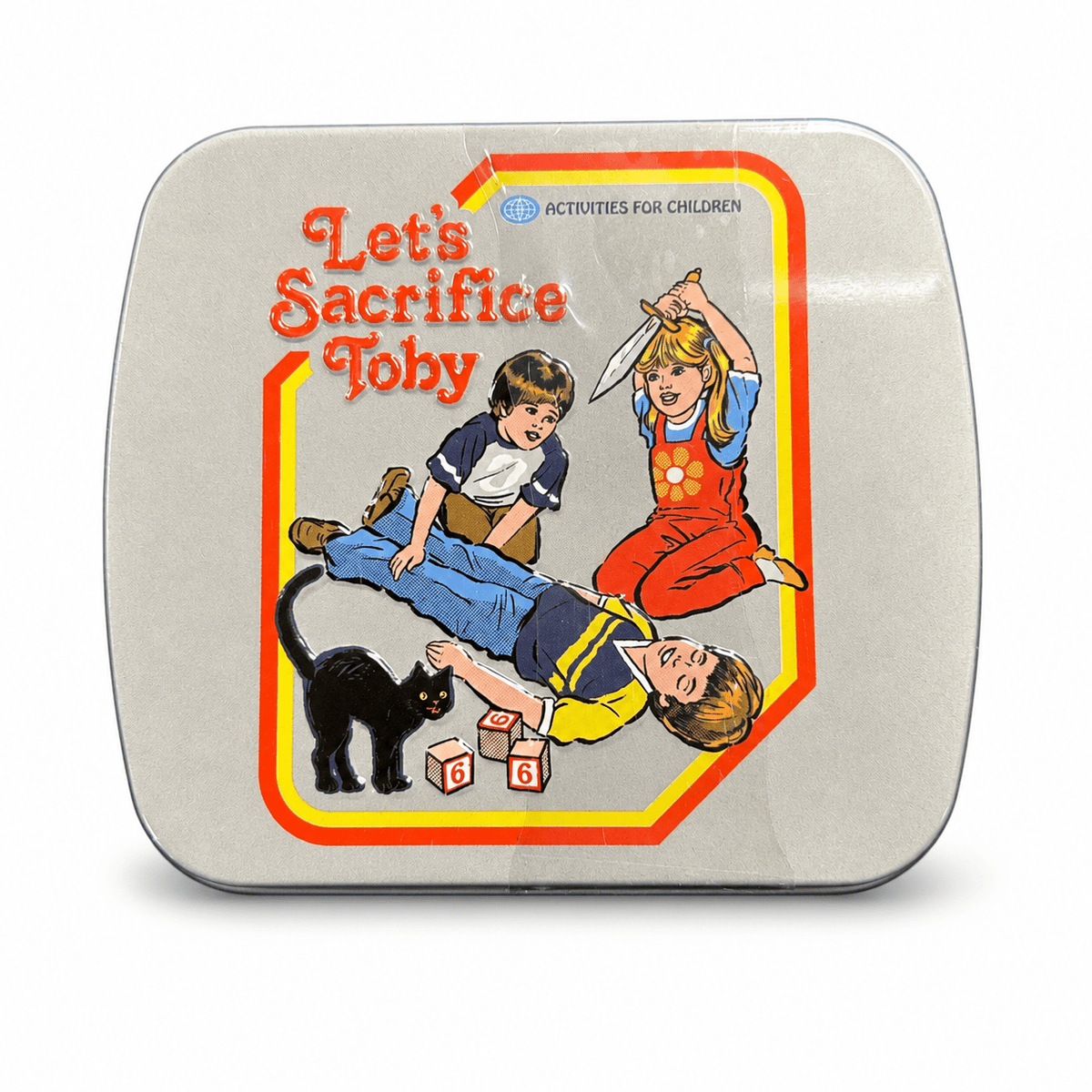 Steven Rhodes Let's Sacrifice Toby candy tin, 42g