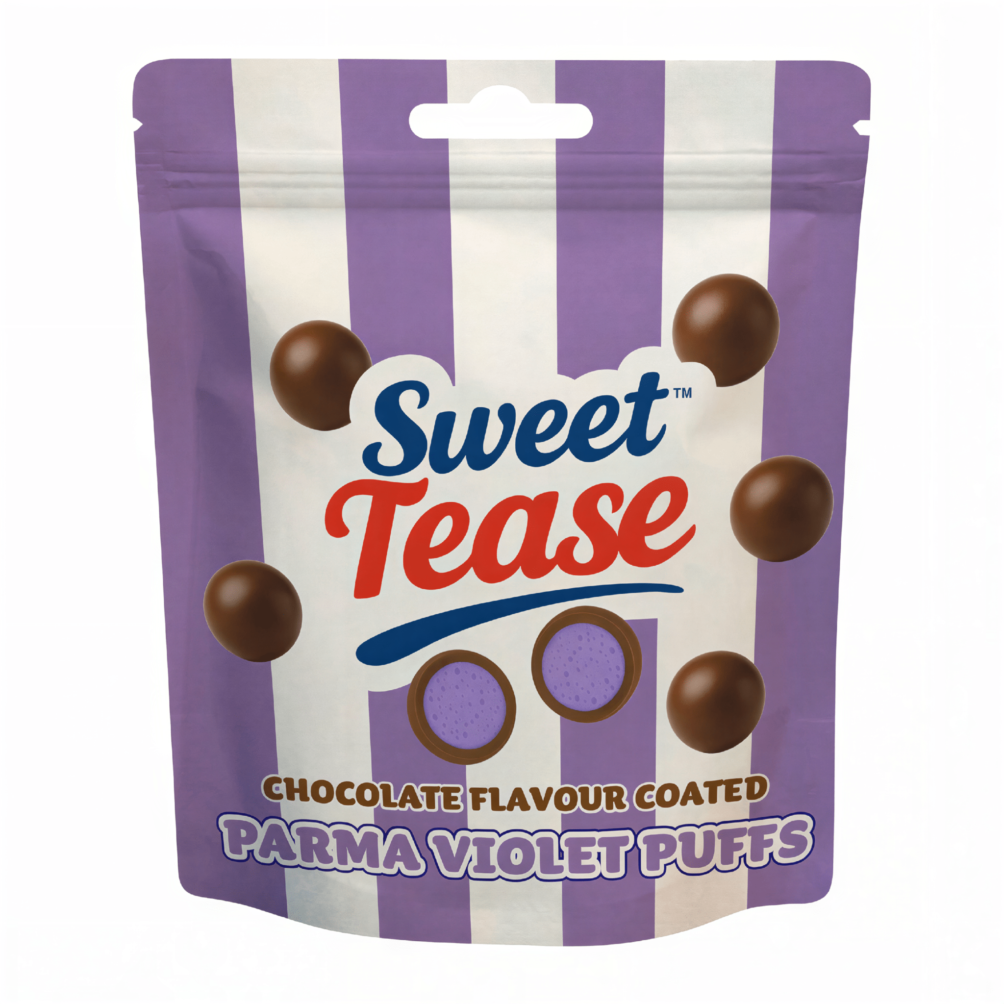 Sweet Tease Parma Violet Puffs (80g)