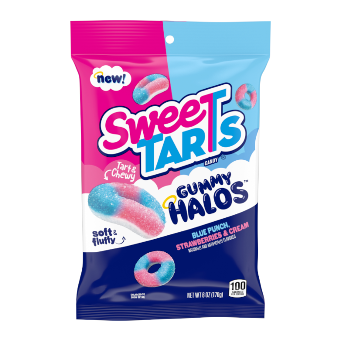 SweeTarts Gummy Halos (170g)