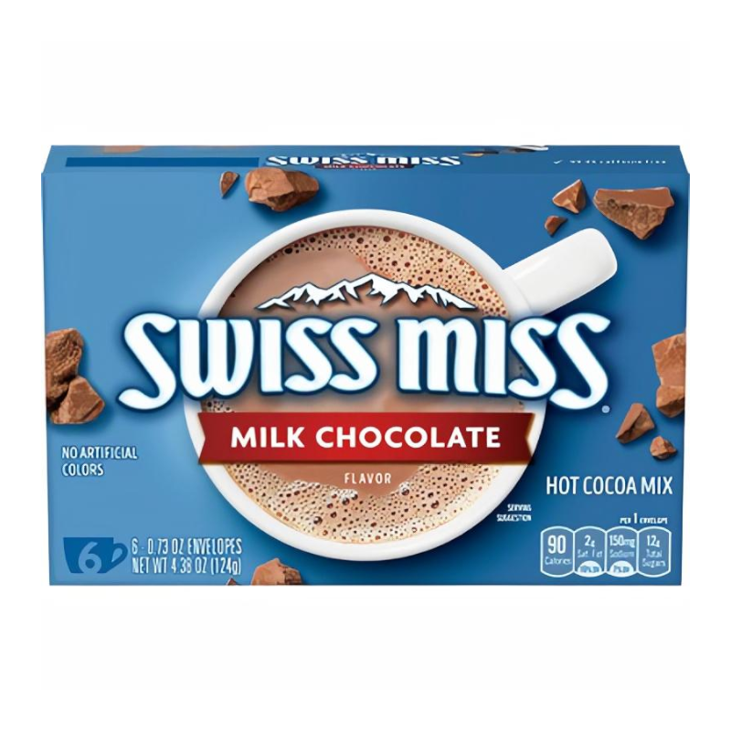 Swiss Miss Milk Chocolate Hot Cocoa Mix (124g)