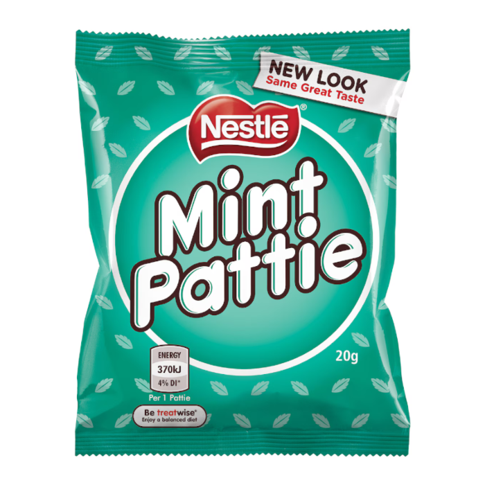Nestlé Mint Pattie (20g) product packaging
