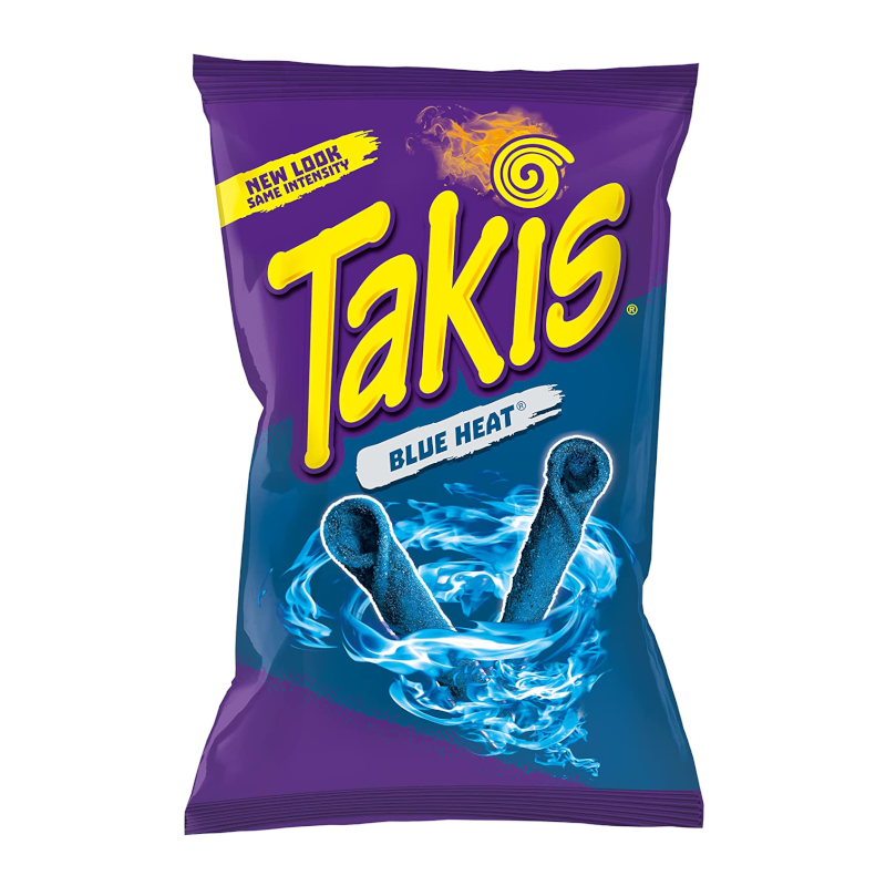 Takis Blue Heat Rolled Tortilla Corn Chips (28g)