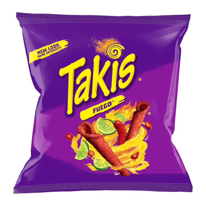 Takis Fuego Rolled Tortilla Corn Chips (28g)