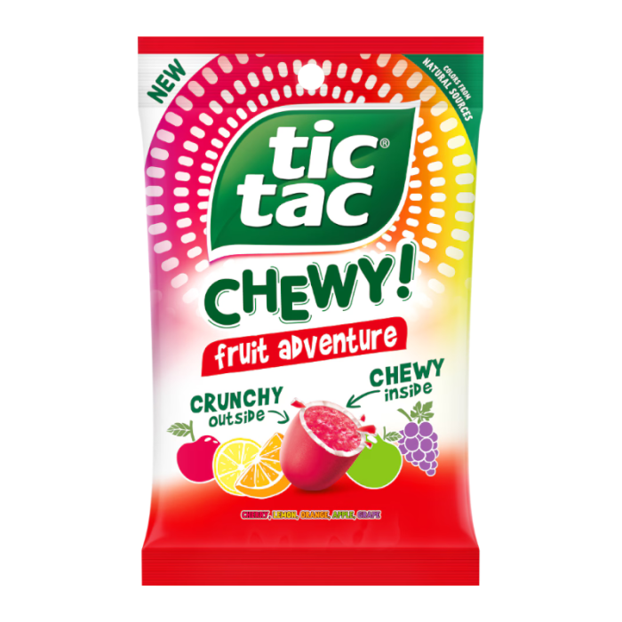 Tic Tac Chewy Fruit Adventure (80g)