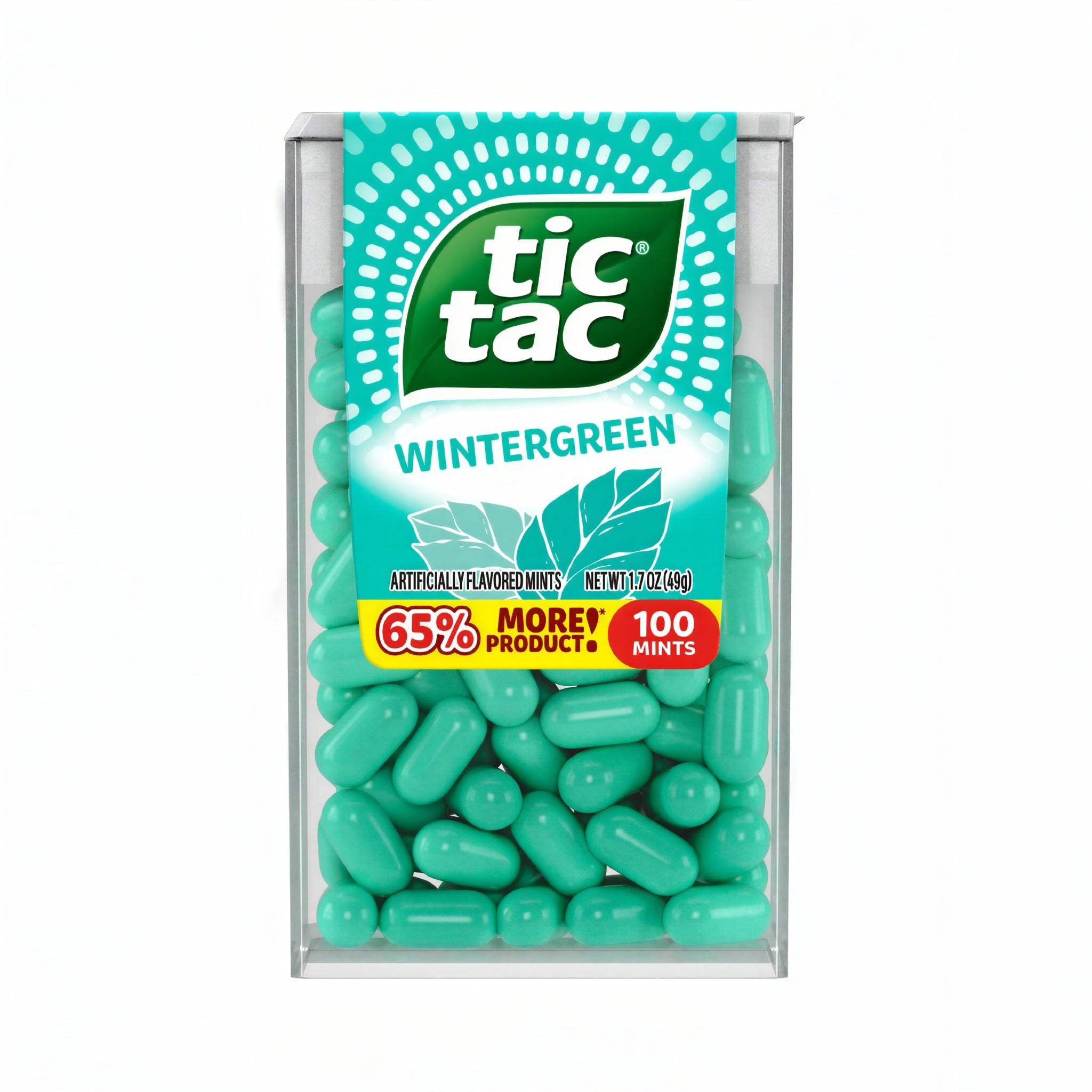 Tic Tac Wintergreen Flavoured Mints 49g (USA Import)