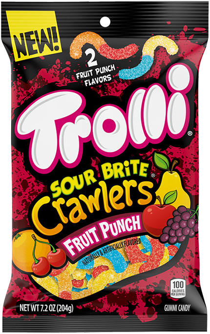 Trolli Sour Brite Crawlers Fruit Punch (141g)