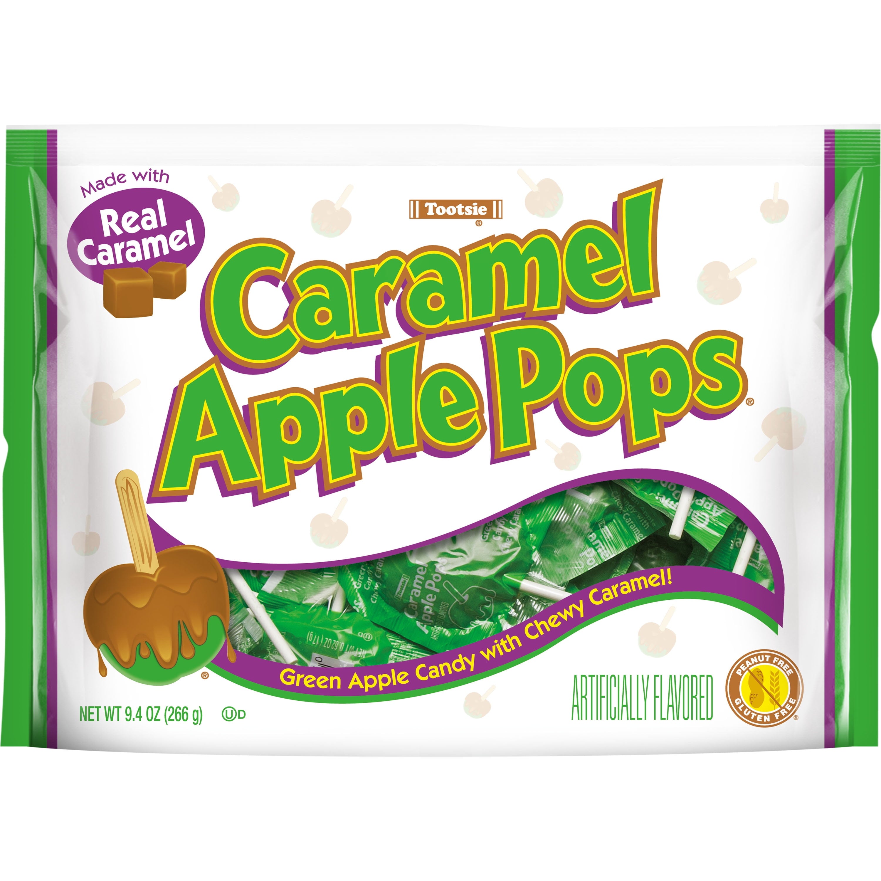 Tootsie Caramel Apple Pops (266g)