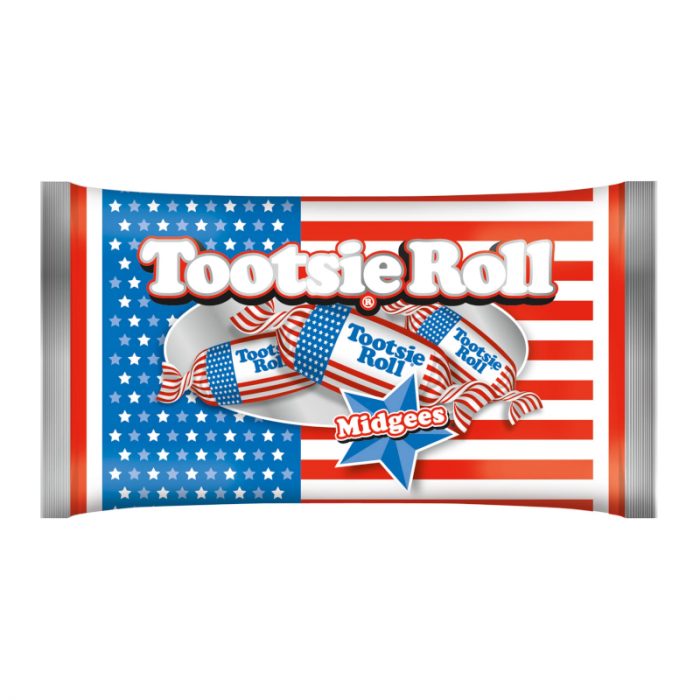 Tootsie Roll Midgees Patriotic Stars & Stripes (311g)