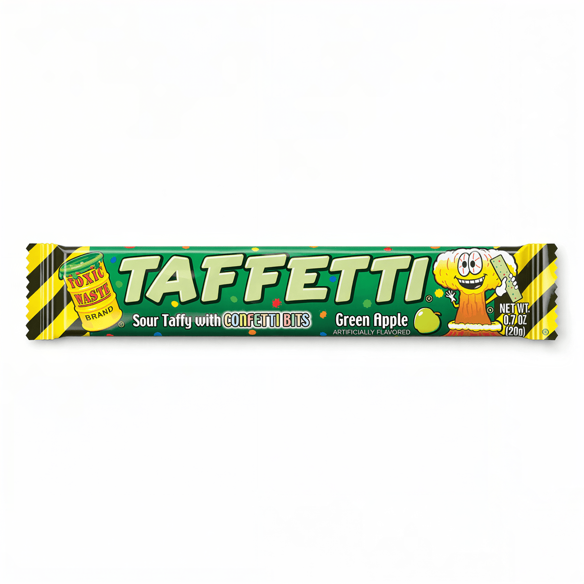 Toxic Waste Taffetti Green Apple (20g)