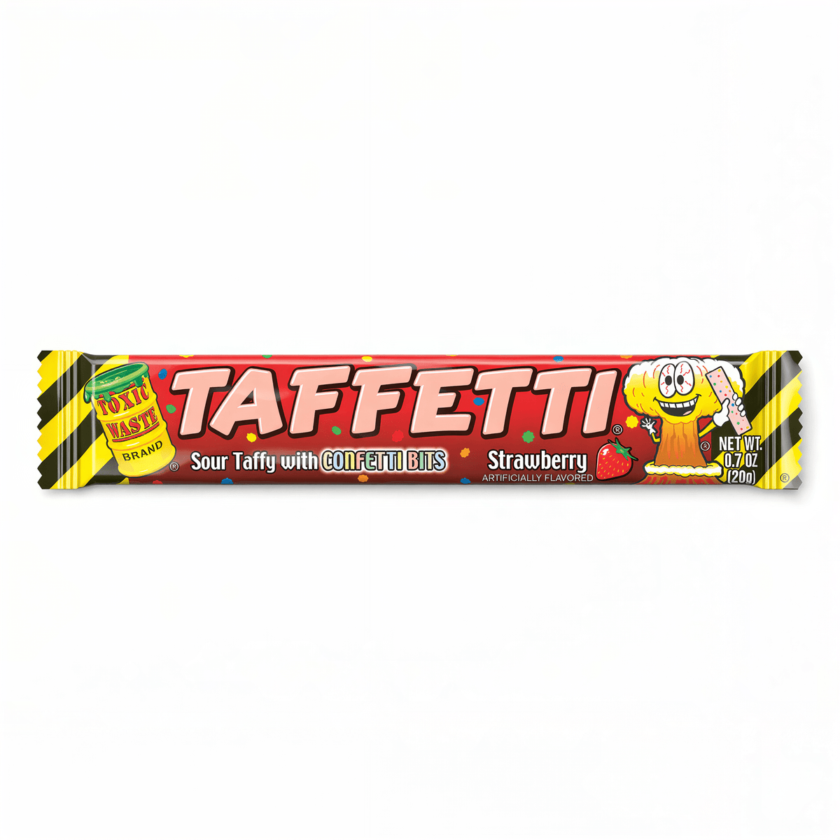Toxic Waste Taffetti Strawberry (20g)