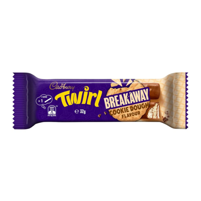 Cadbury Twirl Breakaway Cookie Dough (32g)