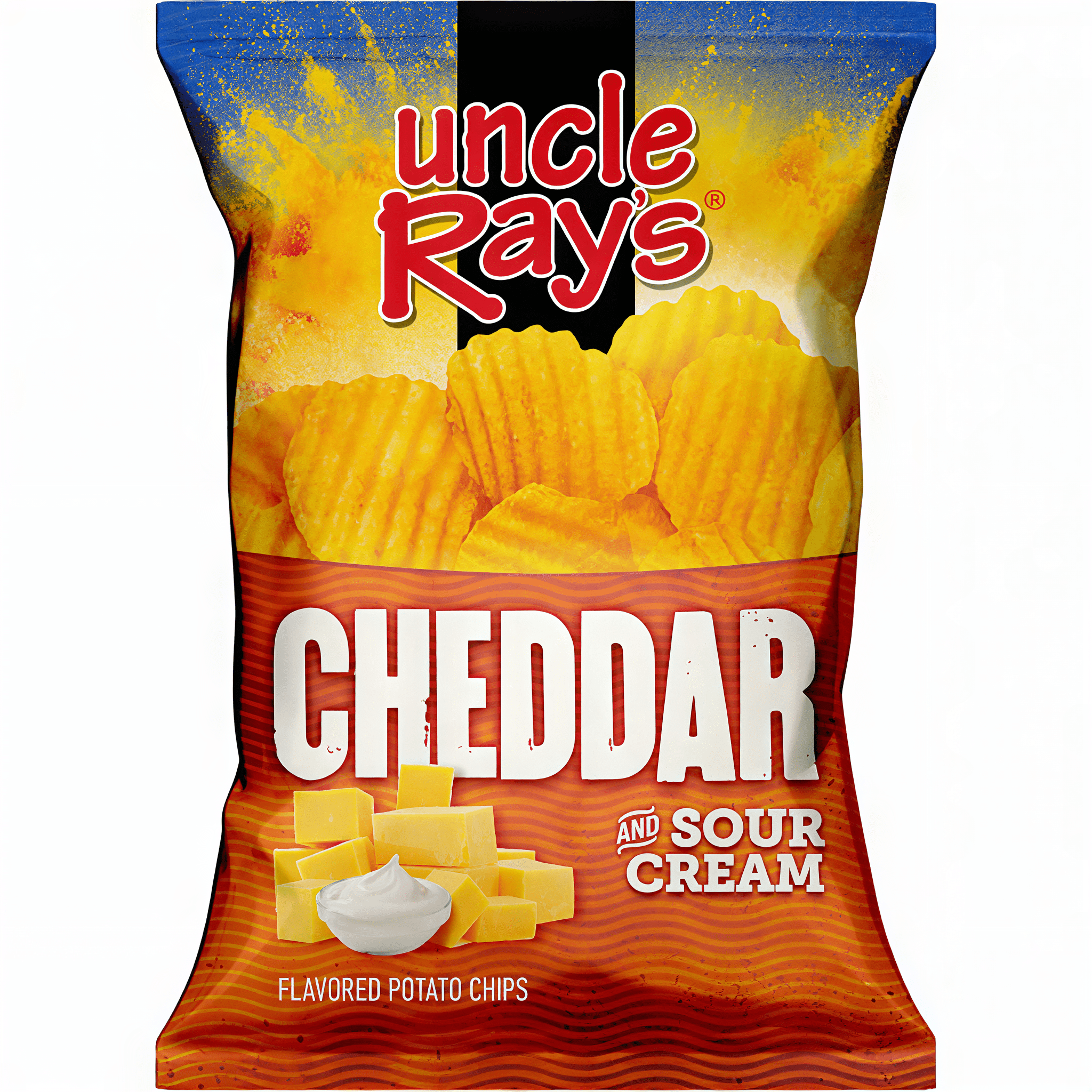 Uncle Ray's Cheddar & Sour Cream Potato Chips (226g)