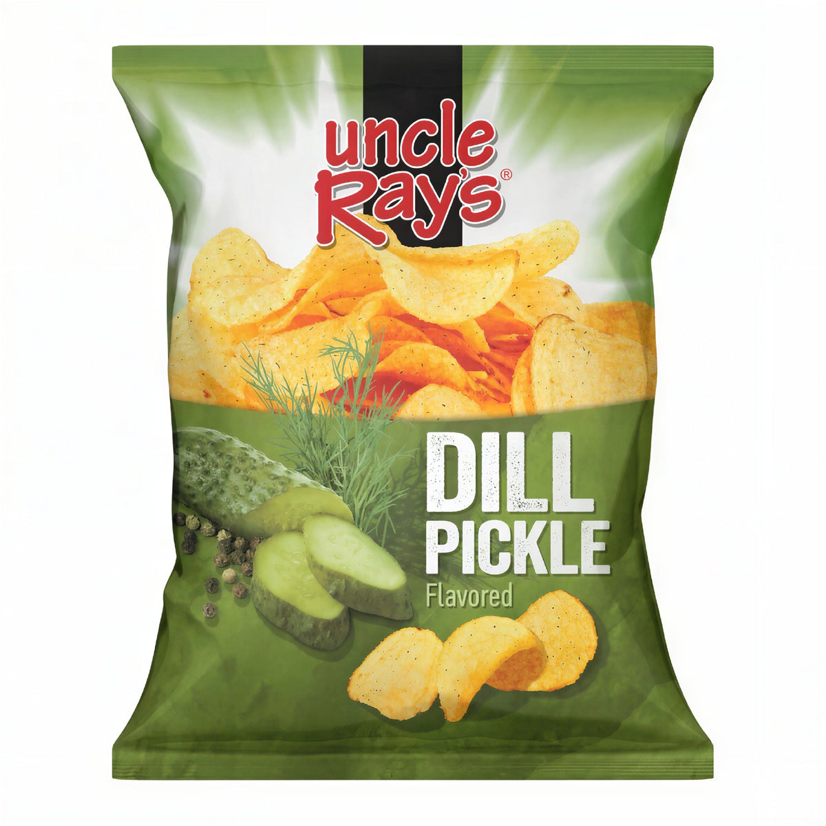 Uncle Ray's Dill Pickle Potato Chips (120g)