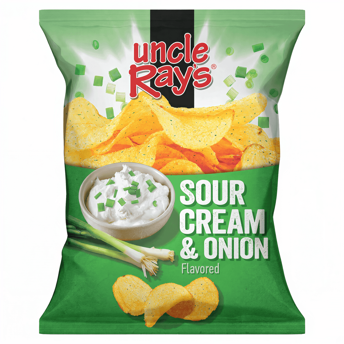 Uncle Ray's Sour Cream & Onion Potato Chips (127g)