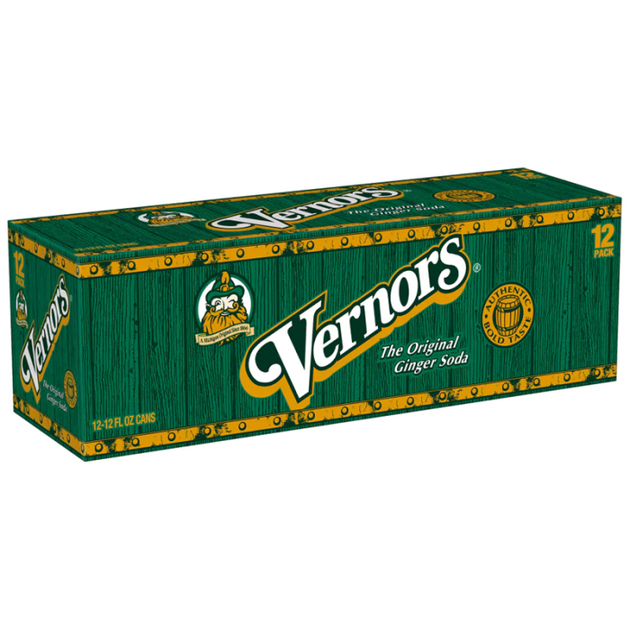 Vernors Ginger Ale Soda Case of 12 (355ml x12)
