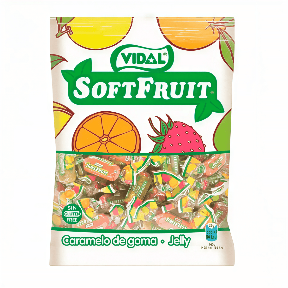 Vidal Soft Fruit Jellies (85g)