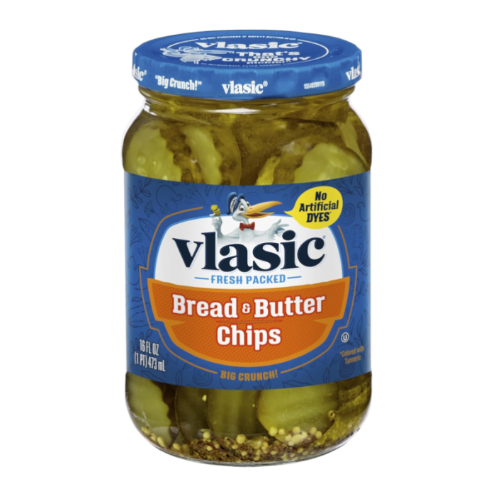 Vlasic Bread & Butter Pickle Chips (473ml)