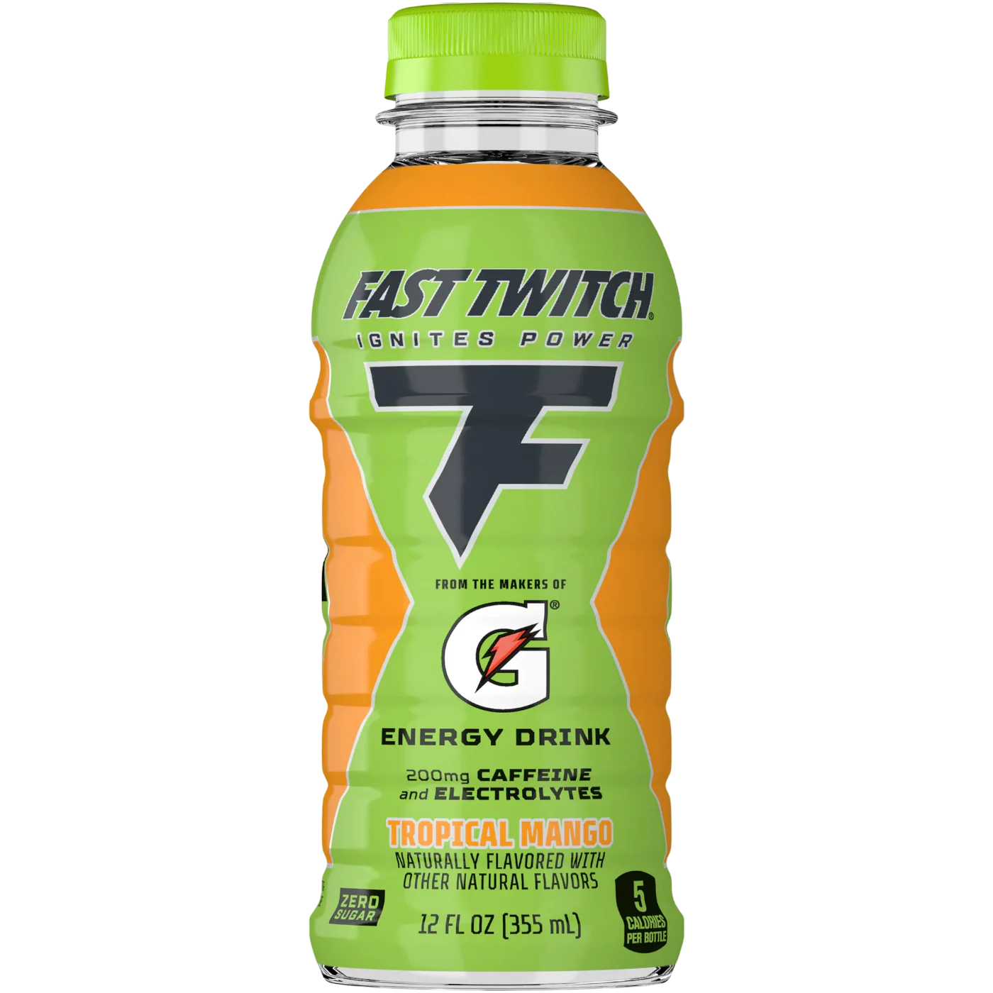 Gatorade Fast Twitch Tropical Mango Energy Drink (355ml)