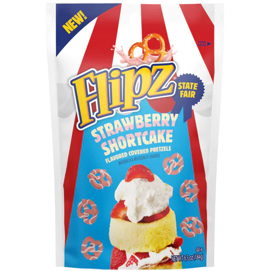 Flipz State Fair Strawberry Shortcake Pretzels (184g)