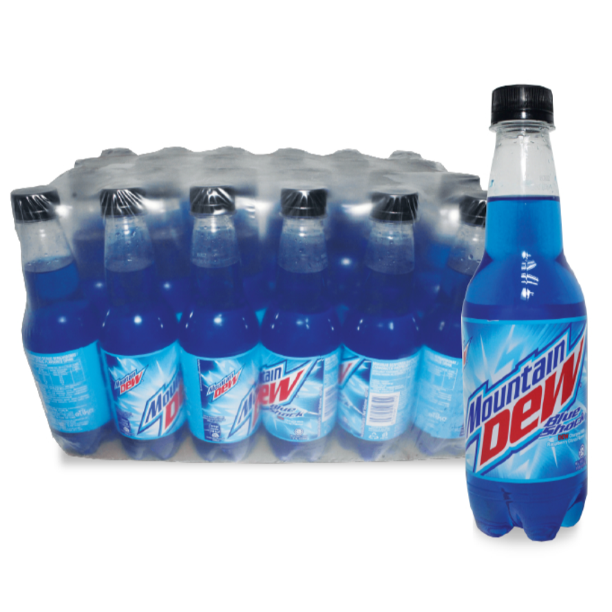 Mountain Dew Blue Shock (400ml) (12 Pack)