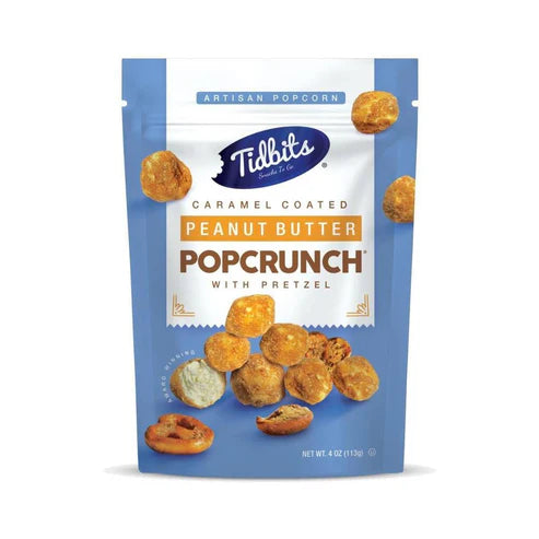 Tidbits Peanut Butter Popcorn with Pretzel (113g)